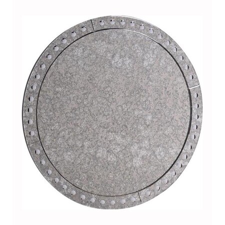 Elegant Decor Antique Mirror 36 X 36" Round Decorative Wall Mirror From The Antique" MR-3312